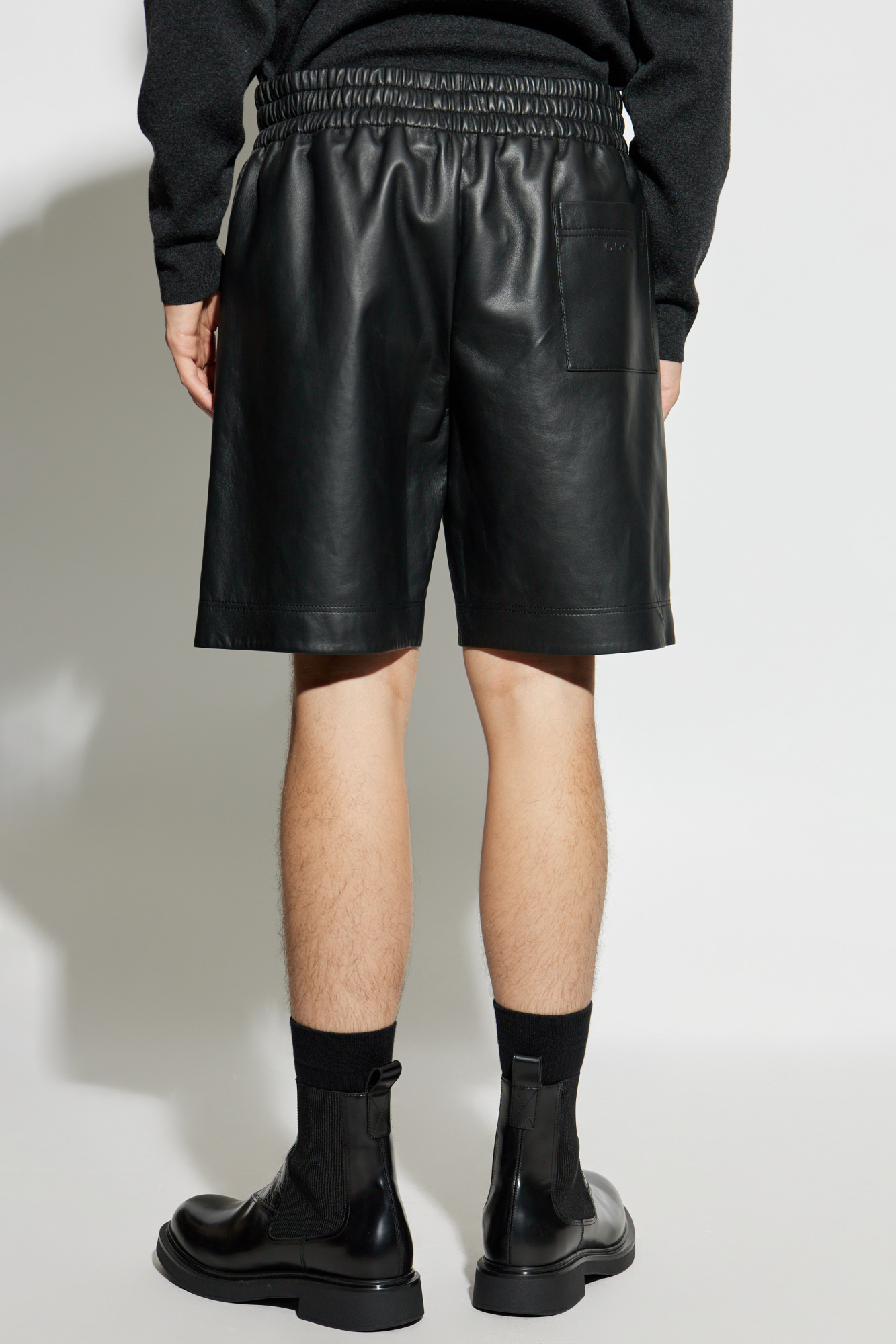 Gucci Leather shorts | Men's | Vitkac